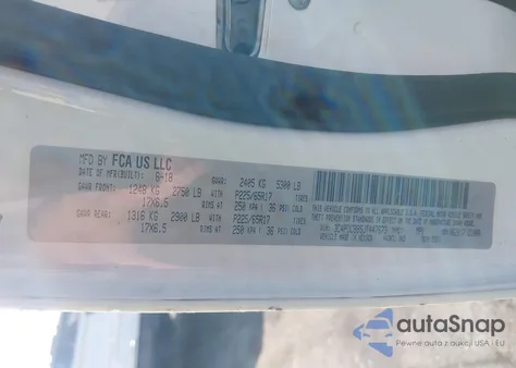 2018 Dodge Journey Sxt from USA, damaged, VIN 3C4PDCBB5JT447673